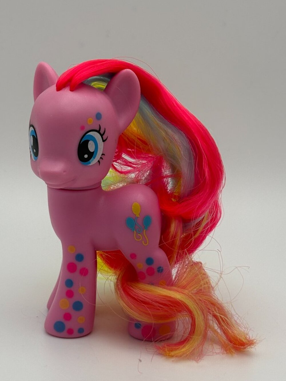 My Little Pony (MLP) Pinkie Pie Neon Rainbow Power UK Polka Pots G4 (SKU: 711TO)